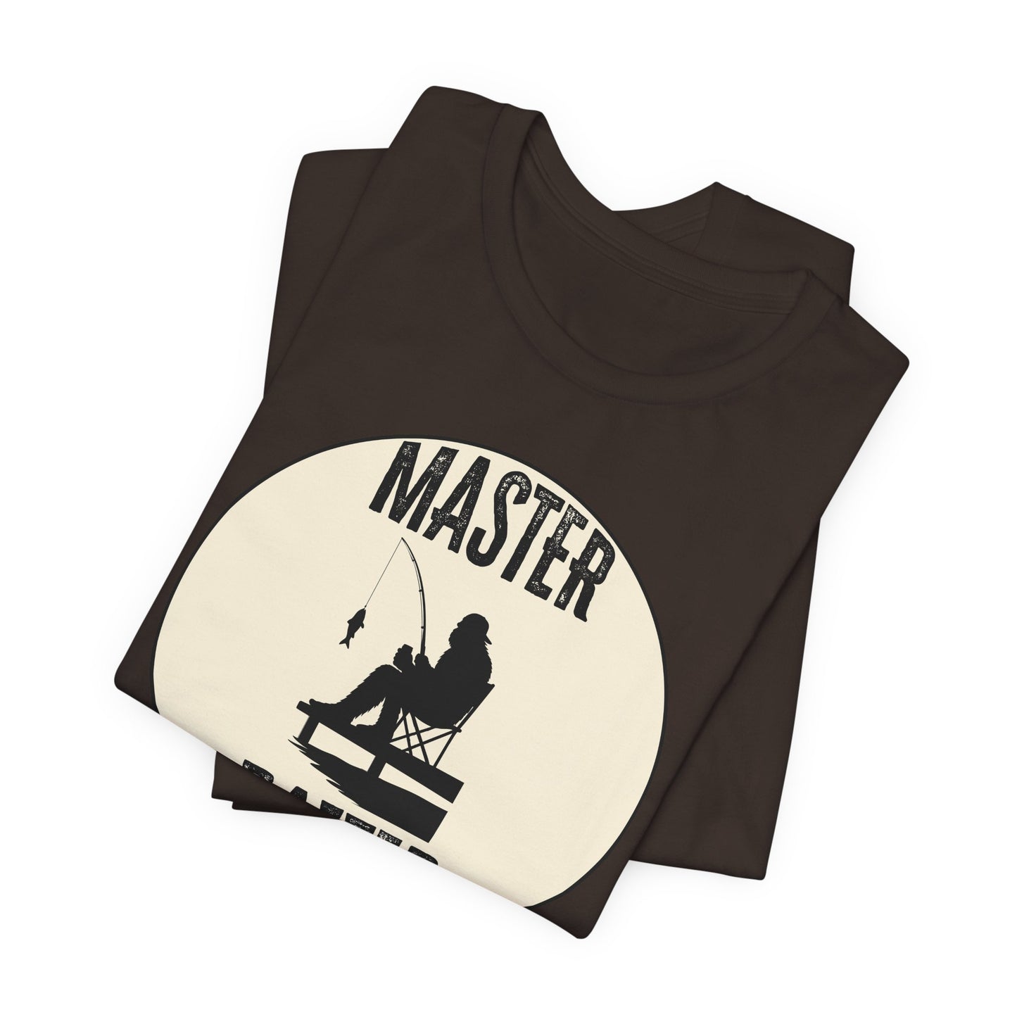 Bigfoot Fishing 'Master Baiter' (Soft, Quality Bella & Canvas <Or Comparable> Unisex Tee)