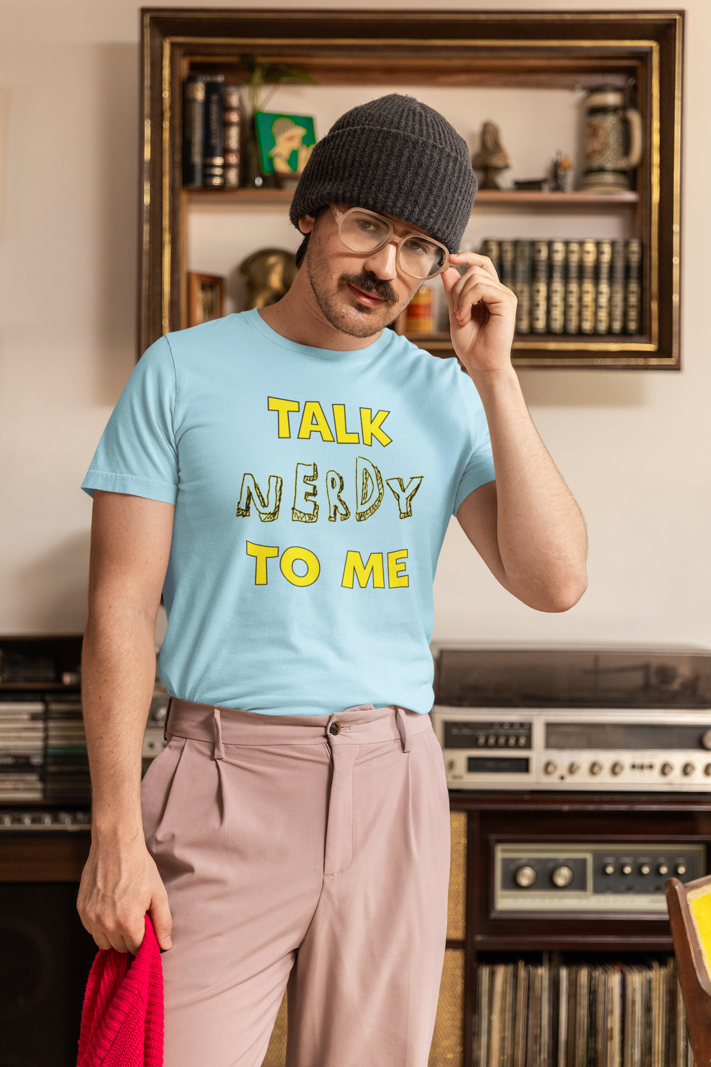 'Talk Nerdy to Me' (Soft, Quality Bella & Canvas <Or Comparable> Unisex Tee)