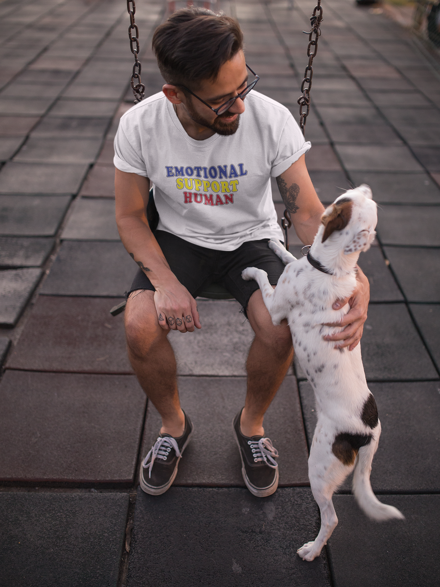 'Emotional Support Human' (Soft, Quality Bella & Canvas <Or Comparable> Unisex Tee)