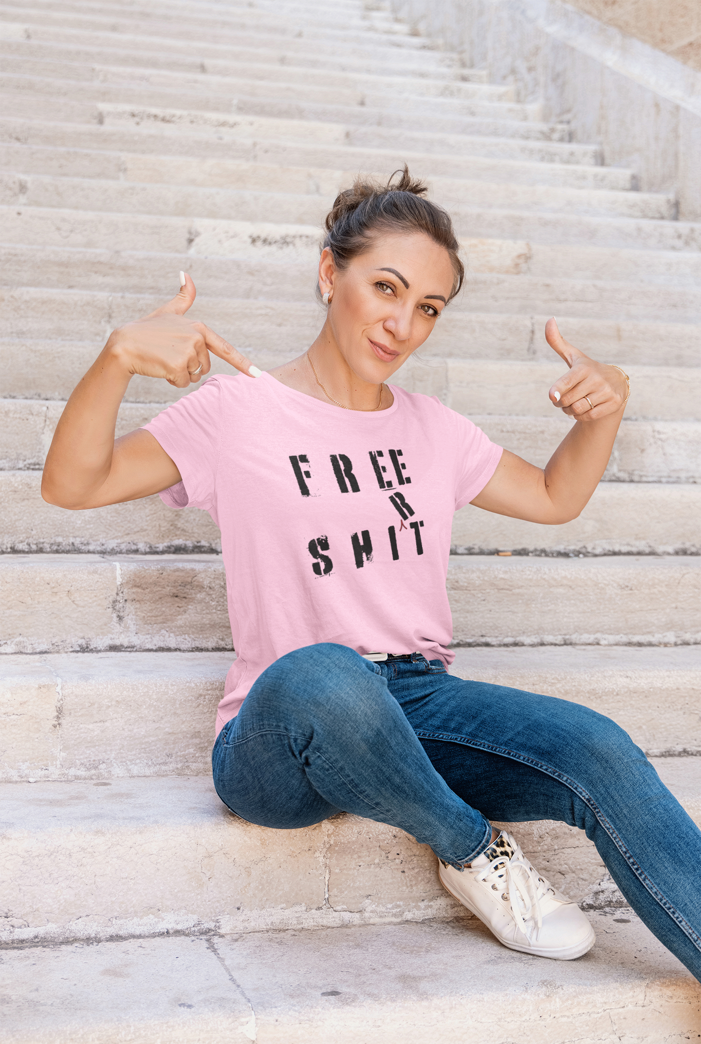 'Free Shit' (We Mean 'Shirt') (Soft, Quality Bella & Canvas <Or Comparable> Unisex Tee)