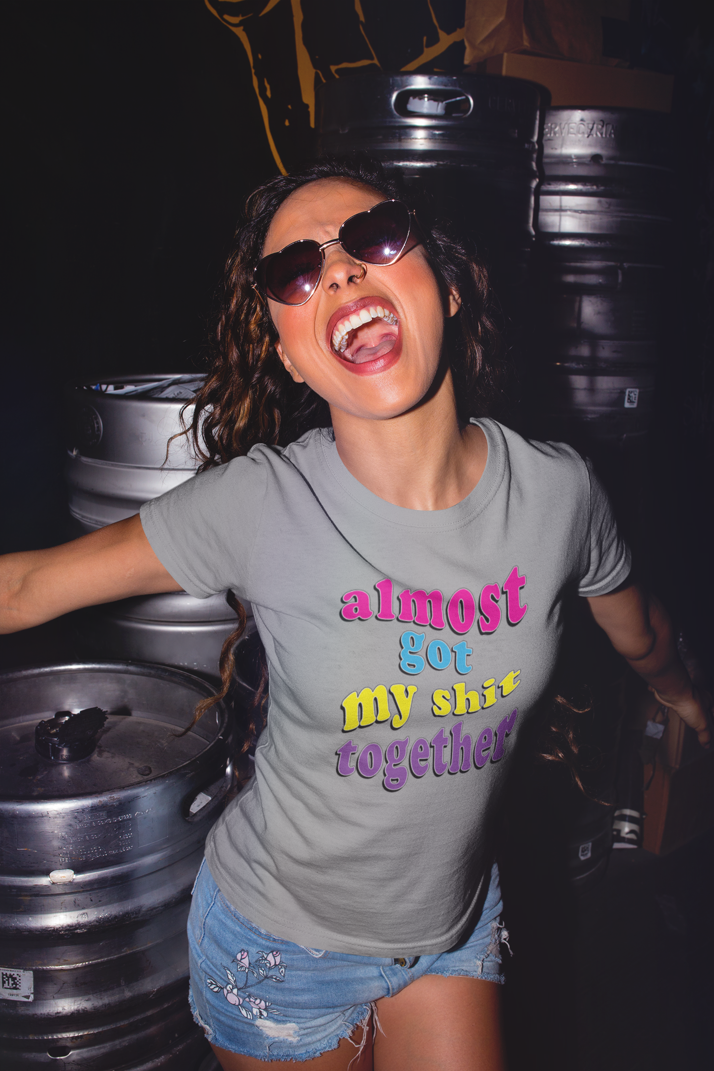 'Almost Got My Shit Together' (VS 2) (Soft, Quality Bella & Canvas <Or Comparable> Unisex Tee)