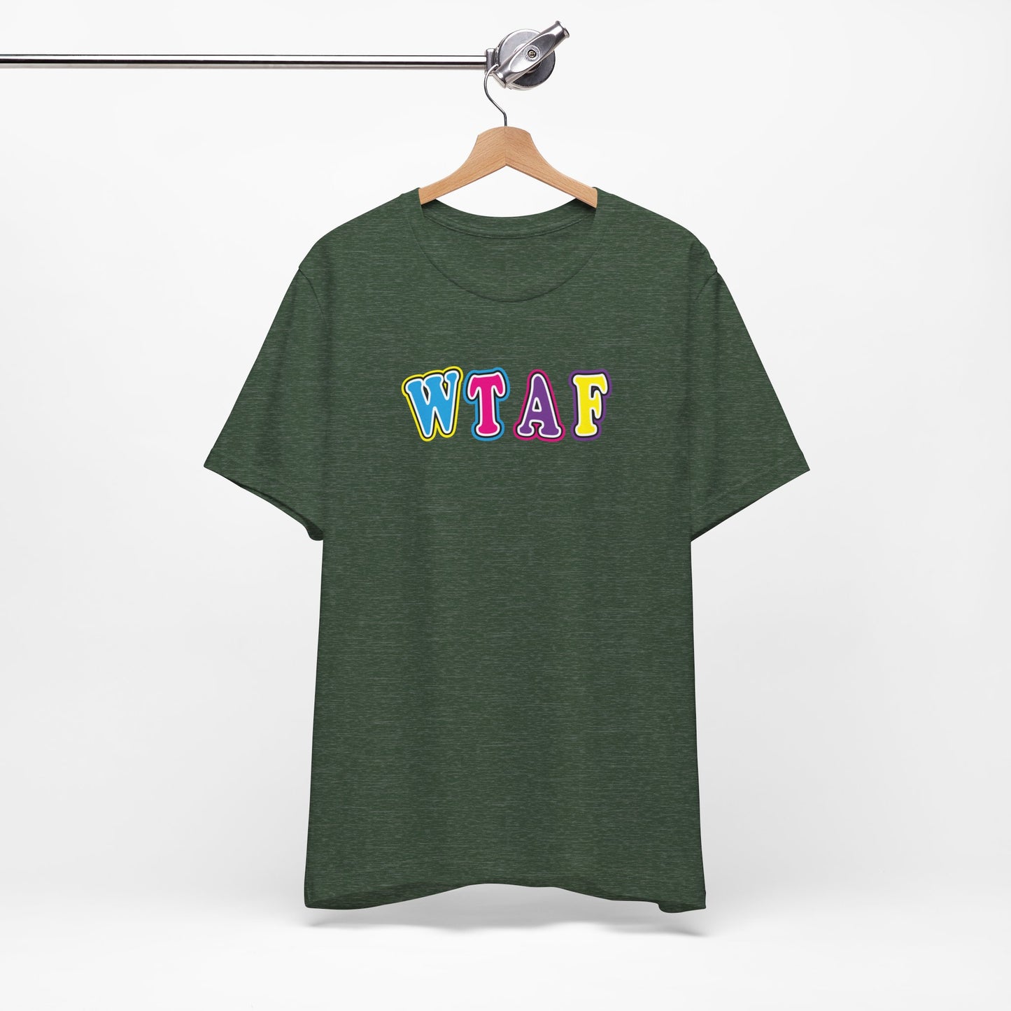 'WTAF' (VS 1) (Soft, Quality Bella & Canvas <Or Comparable> Unisex Tee)