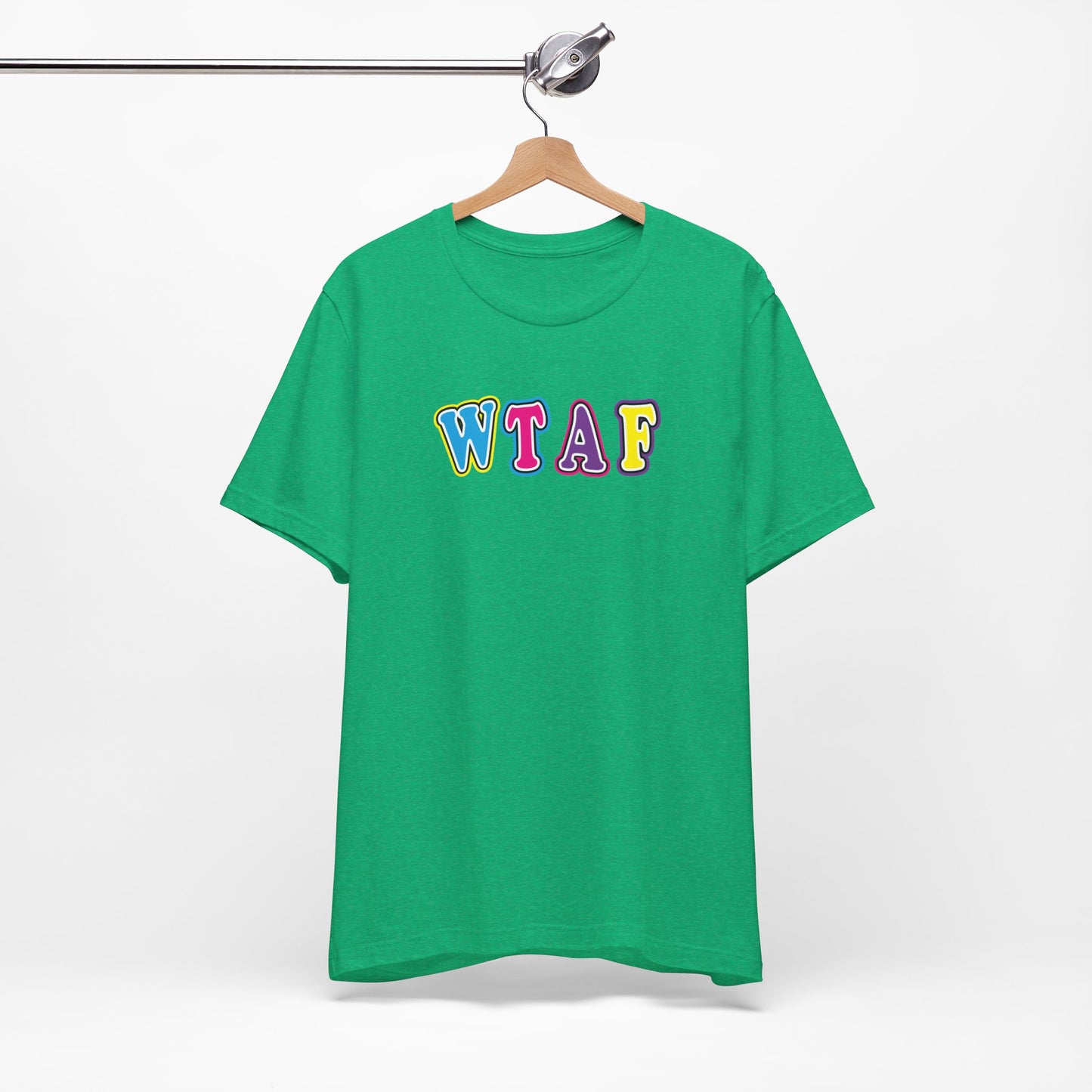 'WTAF' (VS 1) (Soft, Quality Bella & Canvas <Or Comparable> Unisex Tee)