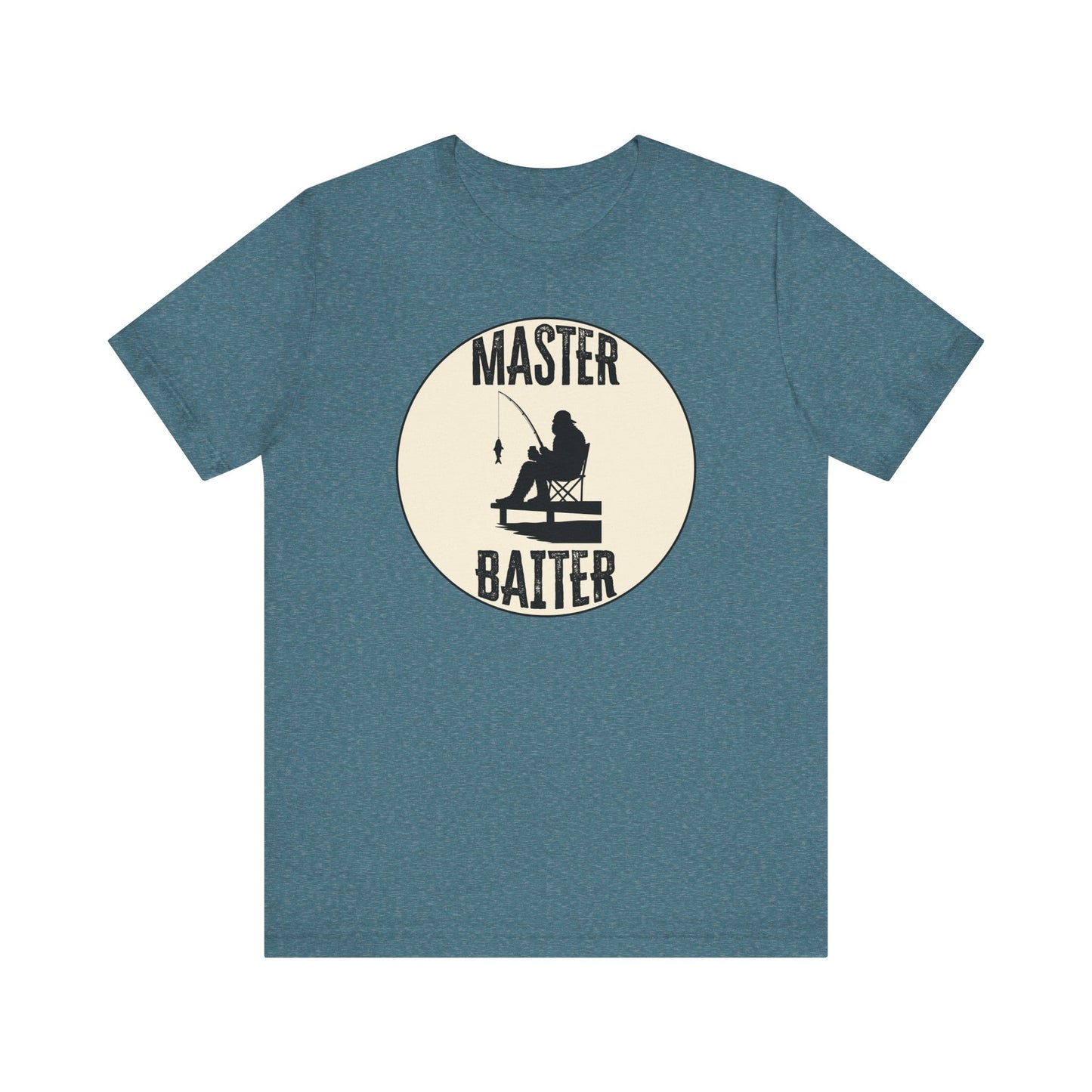 Bigfoot Fishing 'Master Baiter' (Soft, Quality Bella & Canvas <Or Comparable> Unisex Tee)