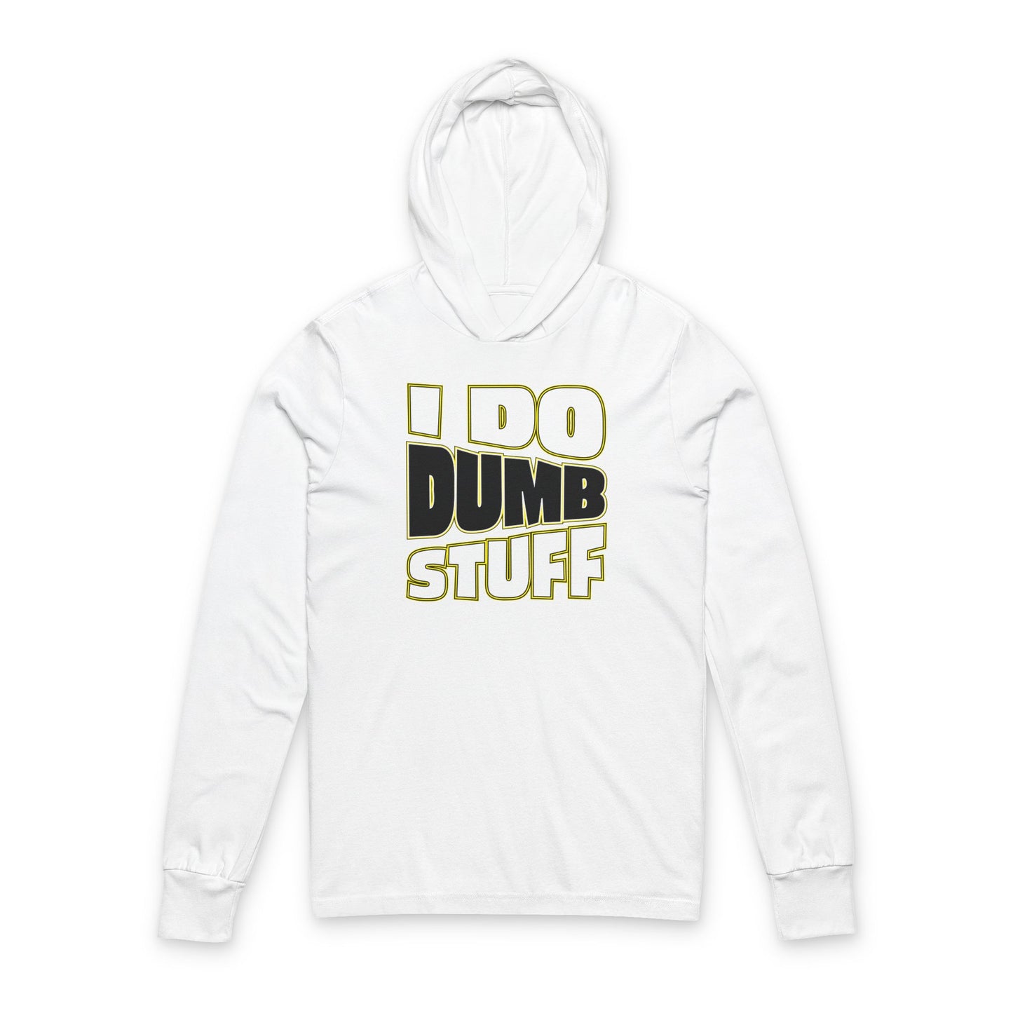 'I Do Dumb Stuff' (Soft, Quality Bella & Canvas <Or Comparable> Unisex Long-Sleeve Tee)