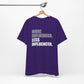 'More Influenced. Less Influencer' (VS 1) (Soft, Quality Bella & Canvas <Or Comparable> Unisex Tee)