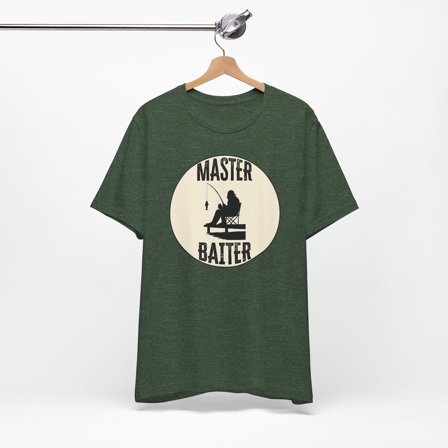 Bigfoot Fishing 'Master Baiter' (Soft, Quality Bella & Canvas <Or Comparable> Unisex Tee)