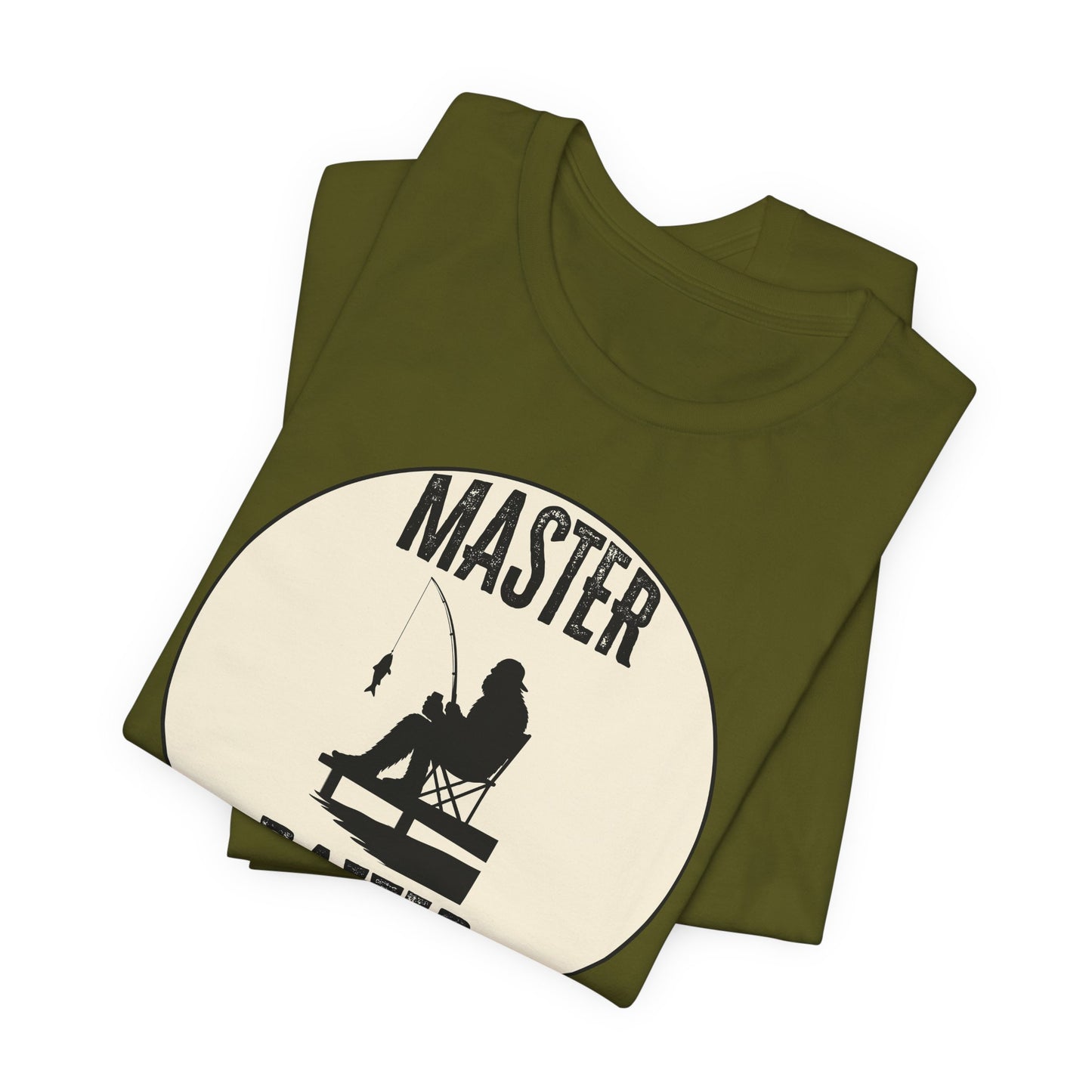 Bigfoot Fishing 'Master Baiter' (Soft, Quality Bella & Canvas <Or Comparable> Unisex Tee)