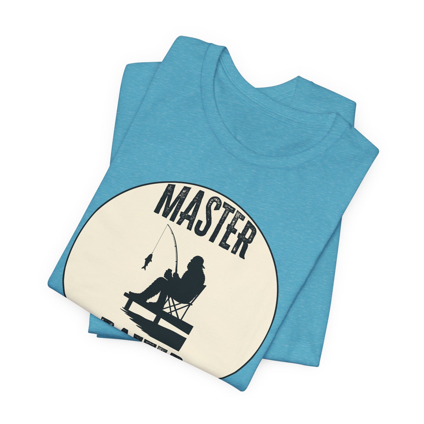 Bigfoot Fishing 'Master Baiter' (Soft, Quality Bella & Canvas <Or Comparable> Unisex Tee)