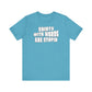 'Shirts With Words Are Stupid' (VS 2) (Soft, Quality Bella & Canvas <Or Comparable> Unisex Tee)