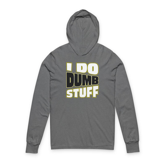 'I Do Dumb Stuff' (Soft, Quality Bella & Canvas <Or Comparable> Unisex Long-Sleeve Tee)