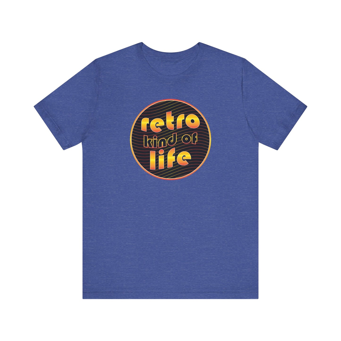 'Retro Kind Of Life' (Soft, Quality Bella & Canvas <Or Comparable> Unisex Tee)