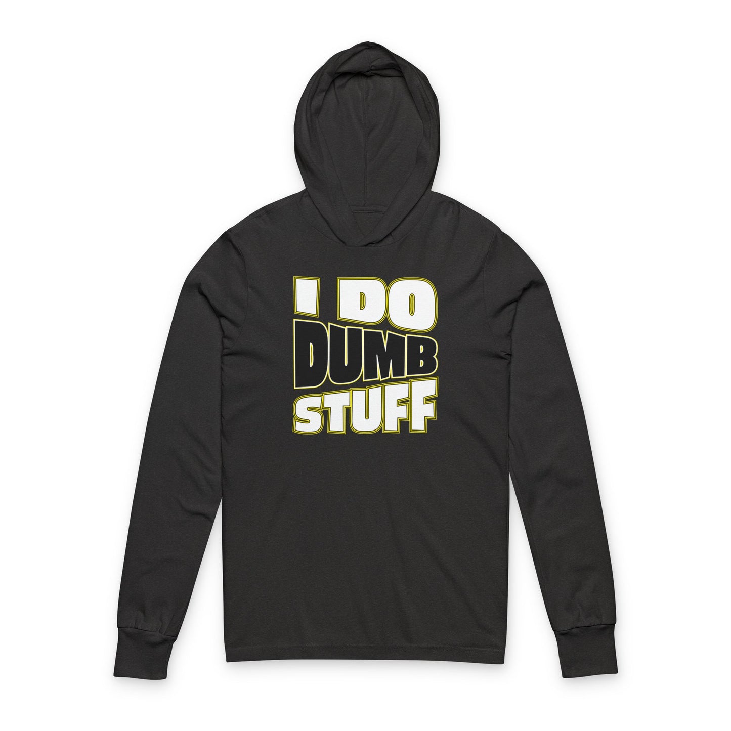 'I Do Dumb Stuff' (Soft, Quality Bella & Canvas <Or Comparable> Unisex Long-Sleeve Tee)