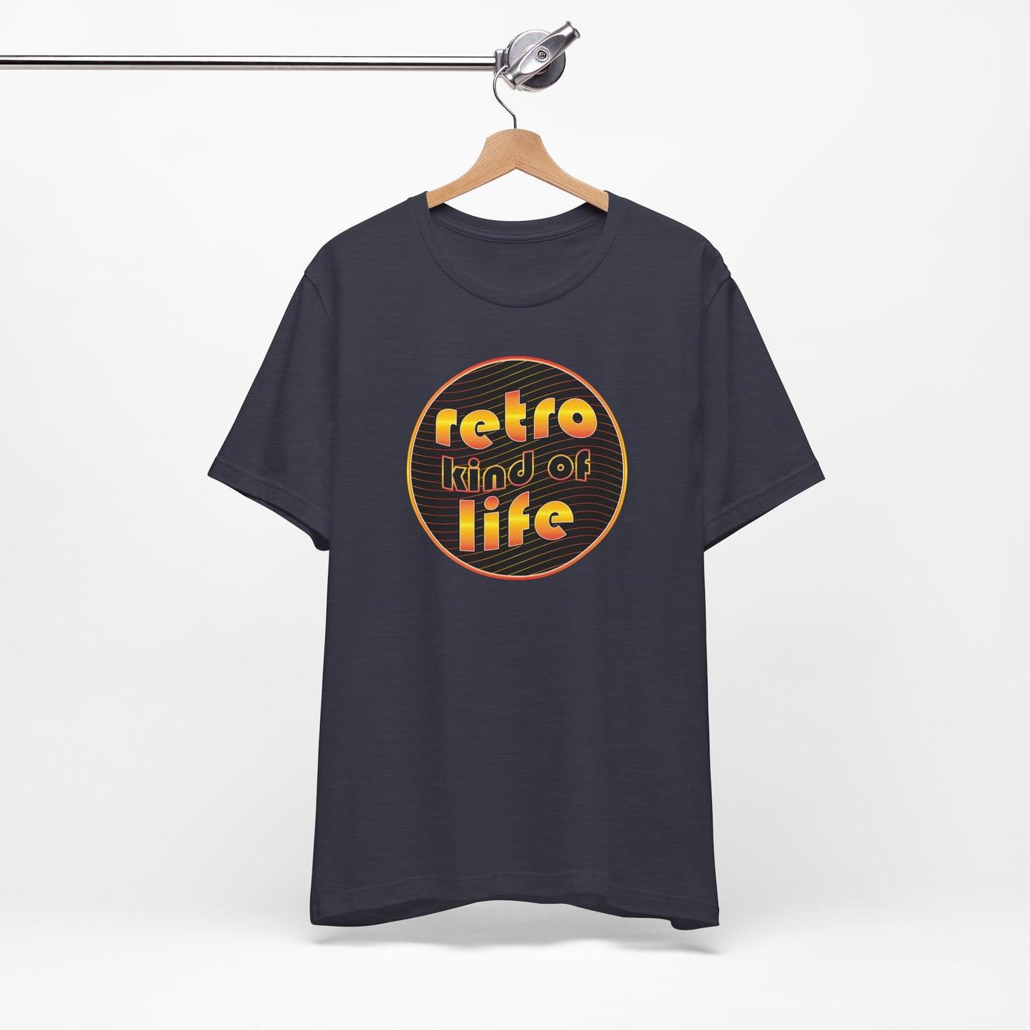'Retro Kind Of Life' (Soft, Quality Bella & Canvas <Or Comparable> Unisex Tee)