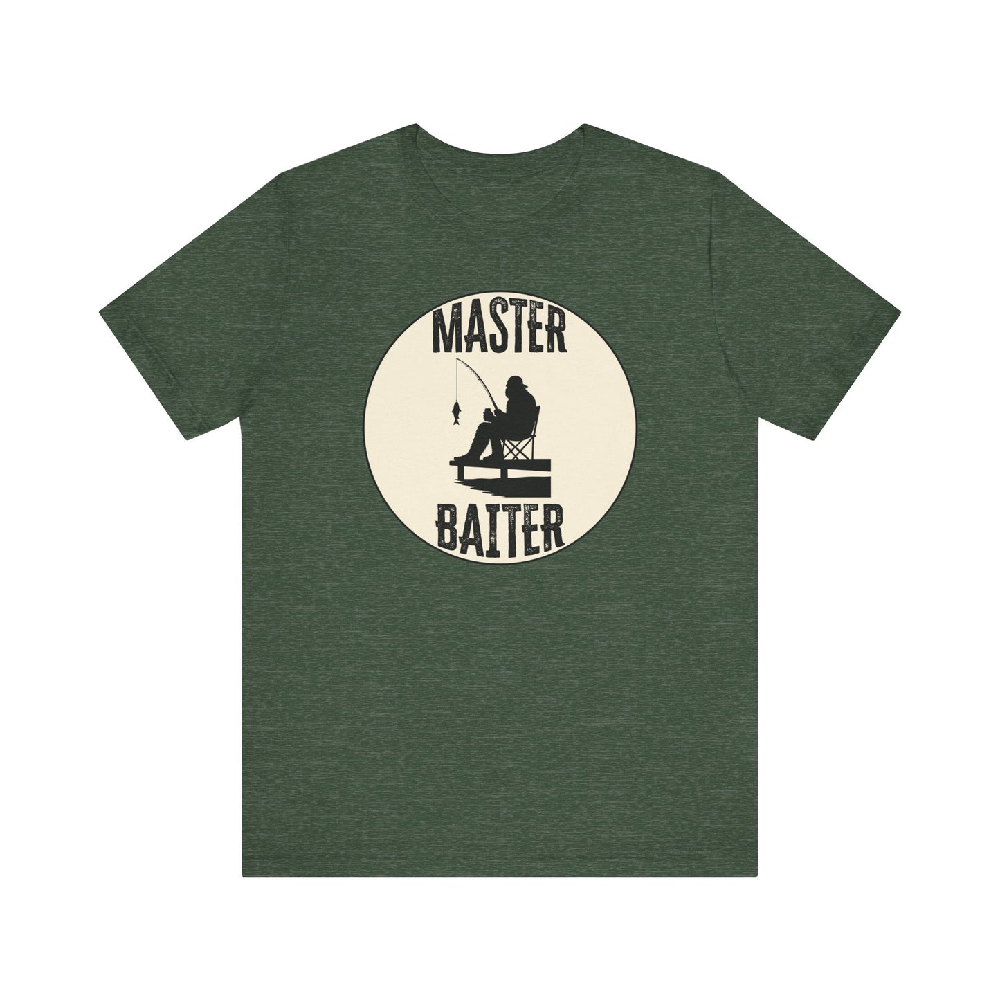 Bigfoot Fishing 'Master Baiter' (Soft, Quality Bella & Canvas <Or Comparable> Unisex Tee)