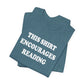 'This Shirt Encourages Reading' (Soft, Quality Bella & Canvas <Or Comparable> Unisex Tee)