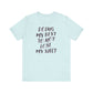 'Doing My Best To Not Lose My Shit' (VS 2)  (Soft, Quality Bella & Canvas <Or Comparable> Unisex Tee)
