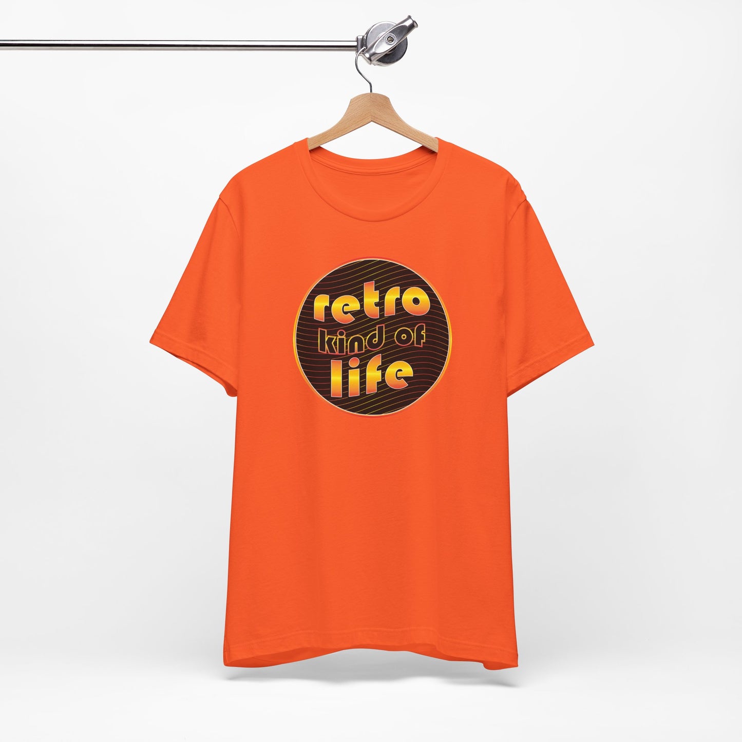 'Retro Kind Of Life' (Soft, Quality Bella & Canvas <Or Comparable> Unisex Tee)