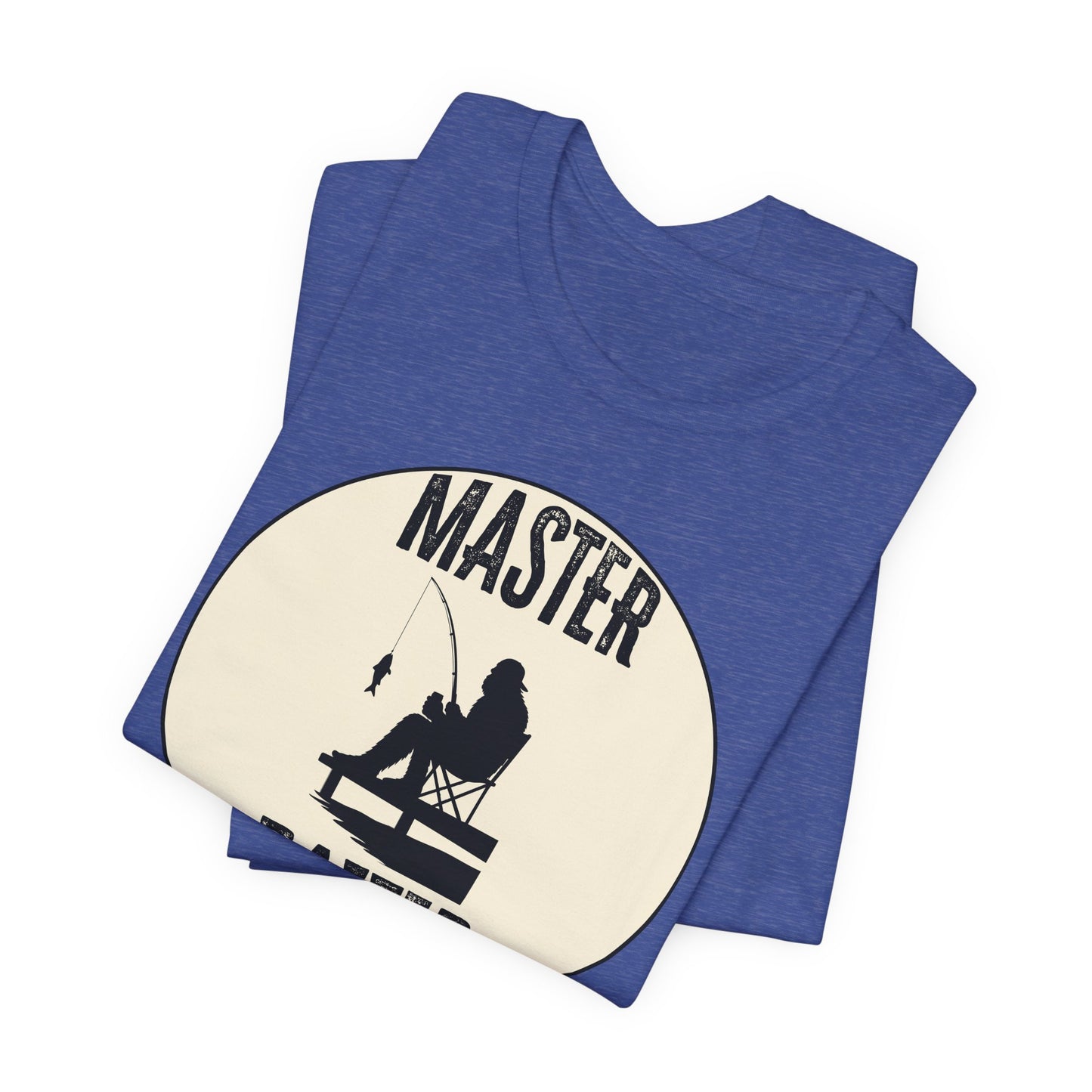 Bigfoot Fishing 'Master Baiter' (Soft, Quality Bella & Canvas <Or Comparable> Unisex Tee)