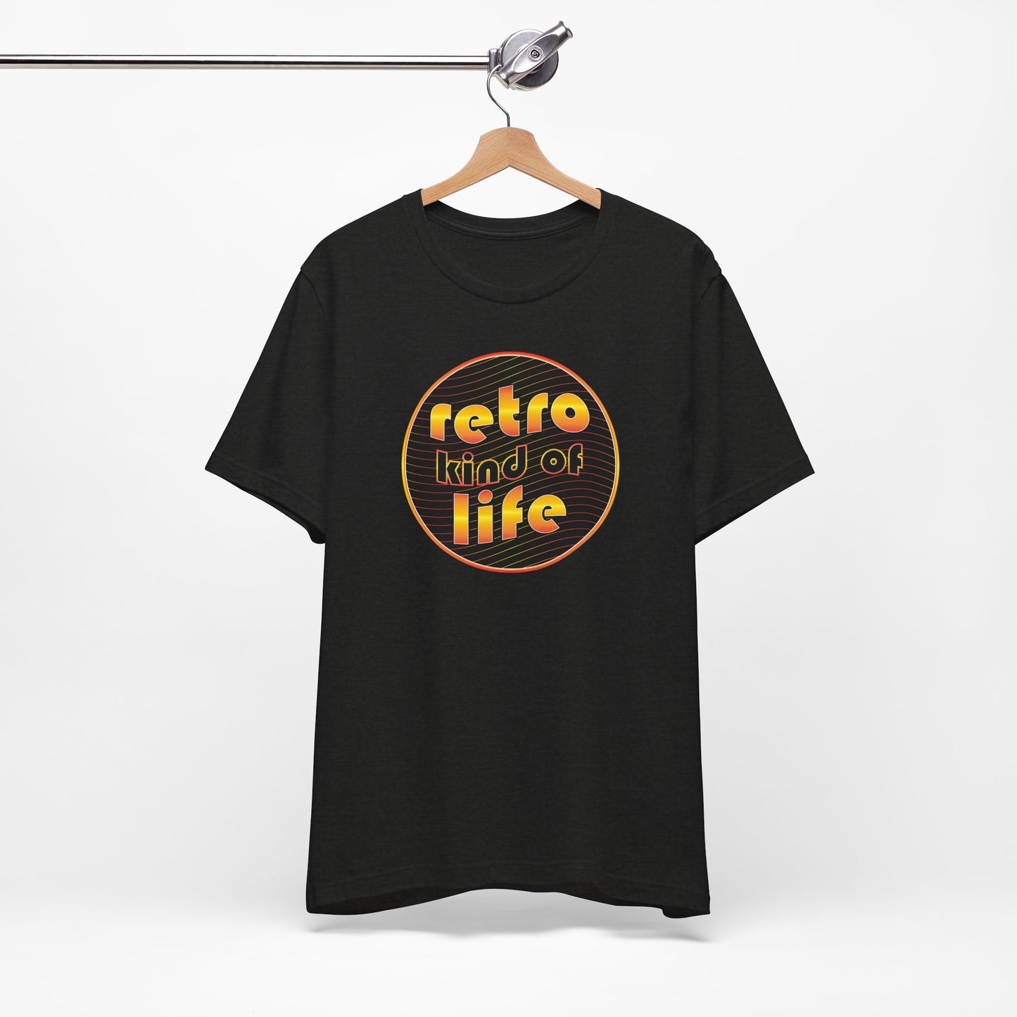 'Retro Kind Of Life' (Soft, Quality Bella & Canvas <Or Comparable> Unisex Tee)