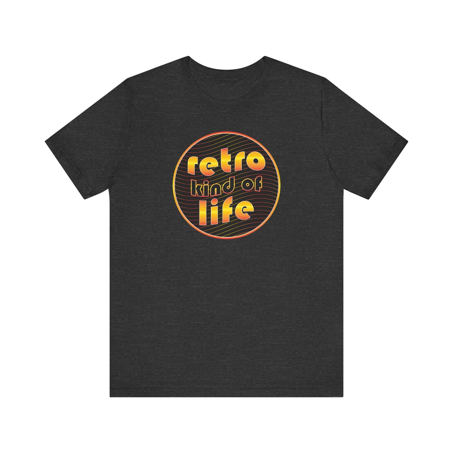 'Retro Kind Of Life' (Soft, Quality Bella & Canvas <Or Comparable> Unisex Tee)
