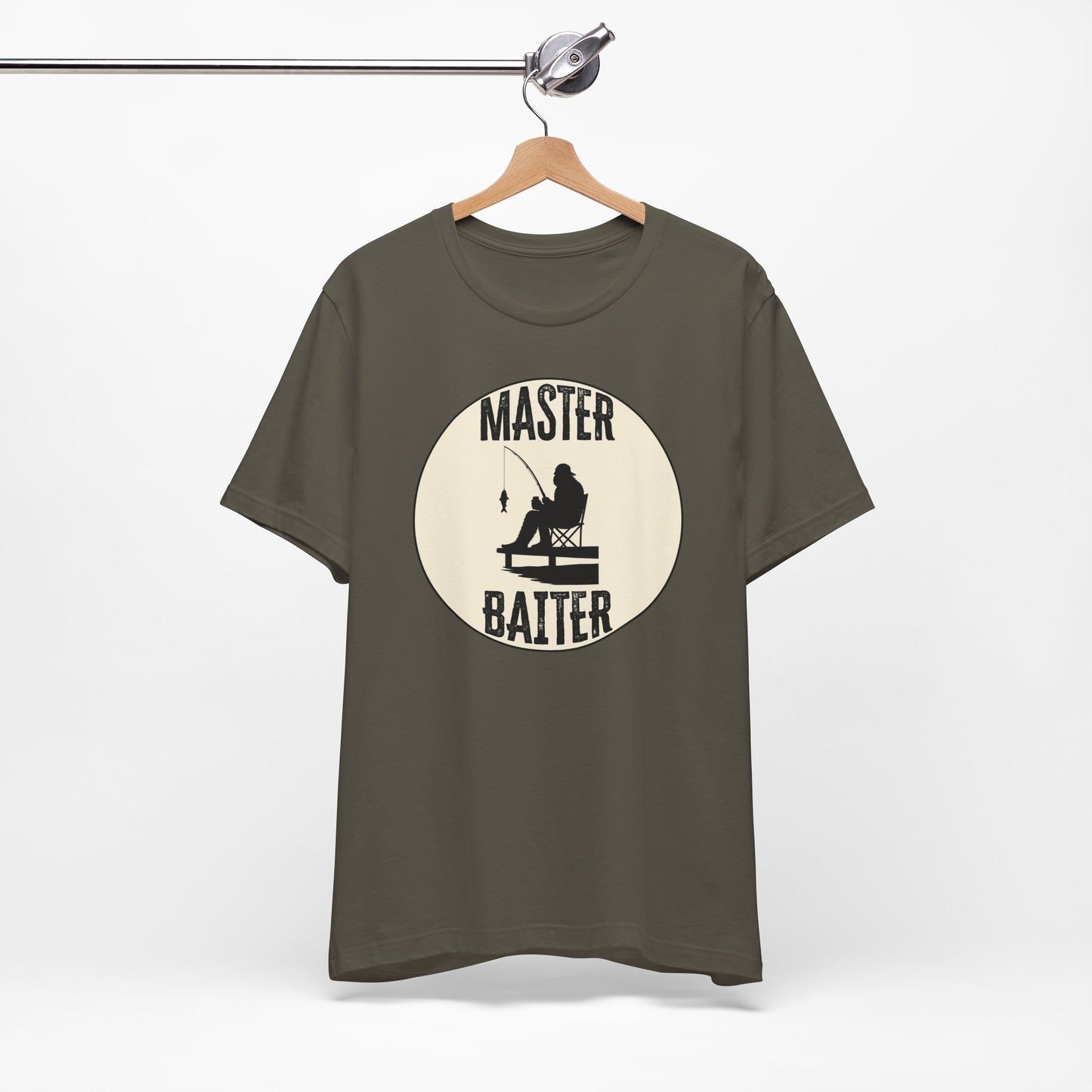 Bigfoot Fishing 'Master Baiter' (Soft, Quality Bella & Canvas <Or Comparable> Unisex Tee)