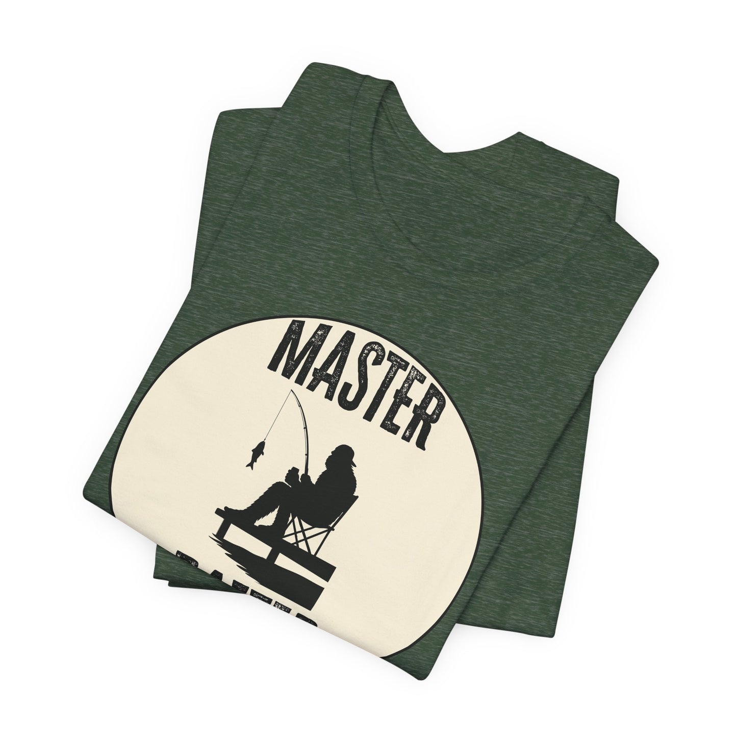 Bigfoot Fishing 'Master Baiter' (Soft, Quality Bella & Canvas <Or Comparable> Unisex Tee)