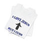 'I Love Jesus But I Cuss A Little' (Soft, Quality Bella & Canvas <Or Comparable> Unisex Tee)