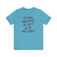 'Doing My Best To Not Lose My Shit' (VS 2)  (Soft, Quality Bella & Canvas <Or Comparable> Unisex Tee)