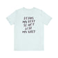 'Doing My Best To Not Lose My Shit' (VS 2)  (Soft, Quality Bella & Canvas <Or Comparable> Unisex Tee)