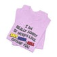 'I Am Really Sorry If Words Like Shit, Damn & Hell Offend You' (Soft, Quality Bella & Canvas <Or Comparable> Unisex Tee)
