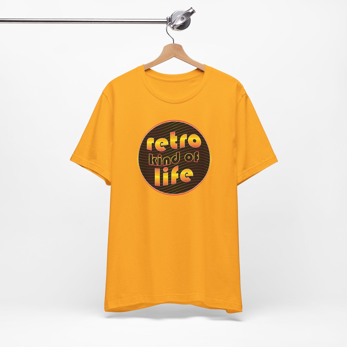 'Retro Kind Of Life' (Soft, Quality Bella & Canvas <Or Comparable> Unisex Tee)