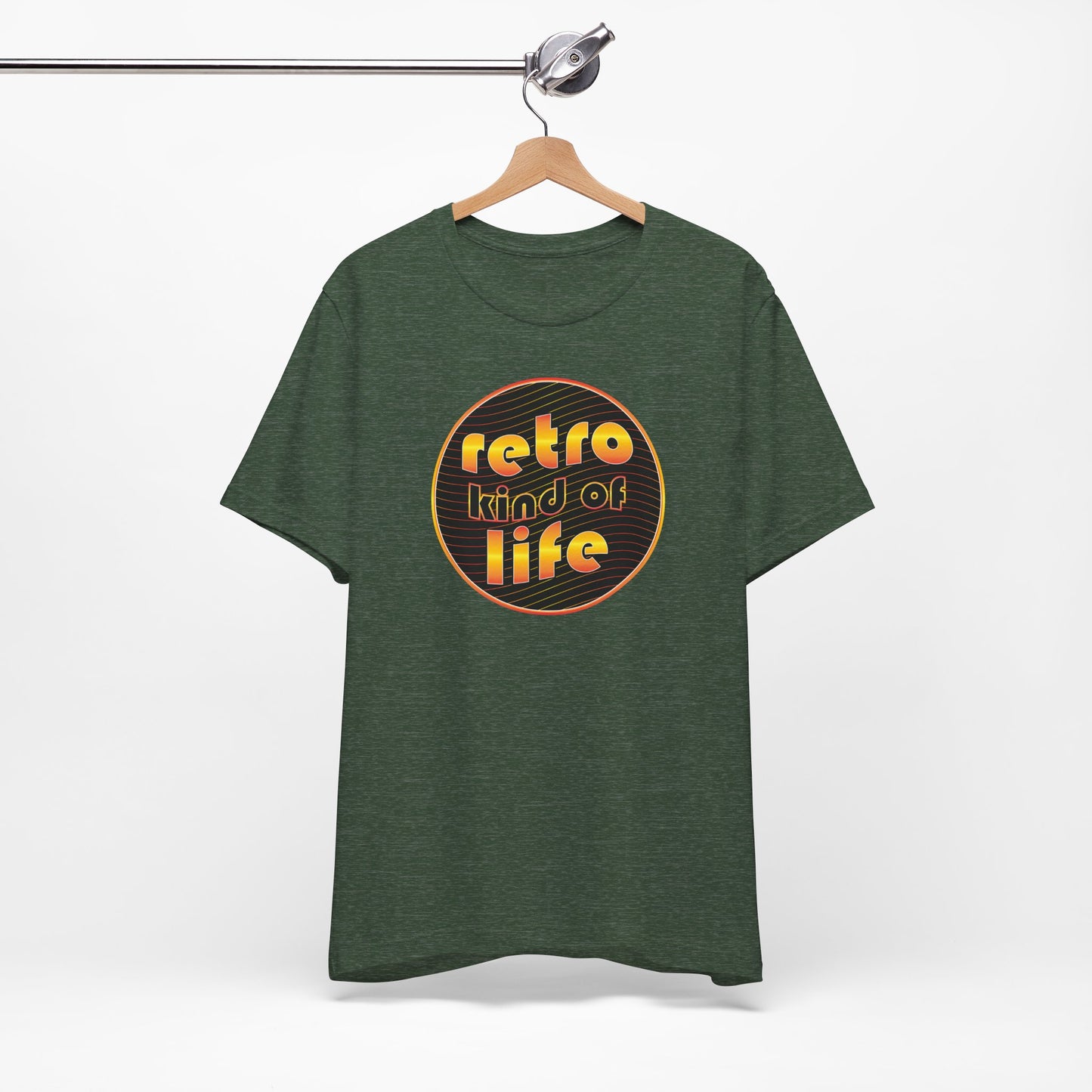 'Retro Kind Of Life' (Soft, Quality Bella & Canvas <Or Comparable> Unisex Tee)