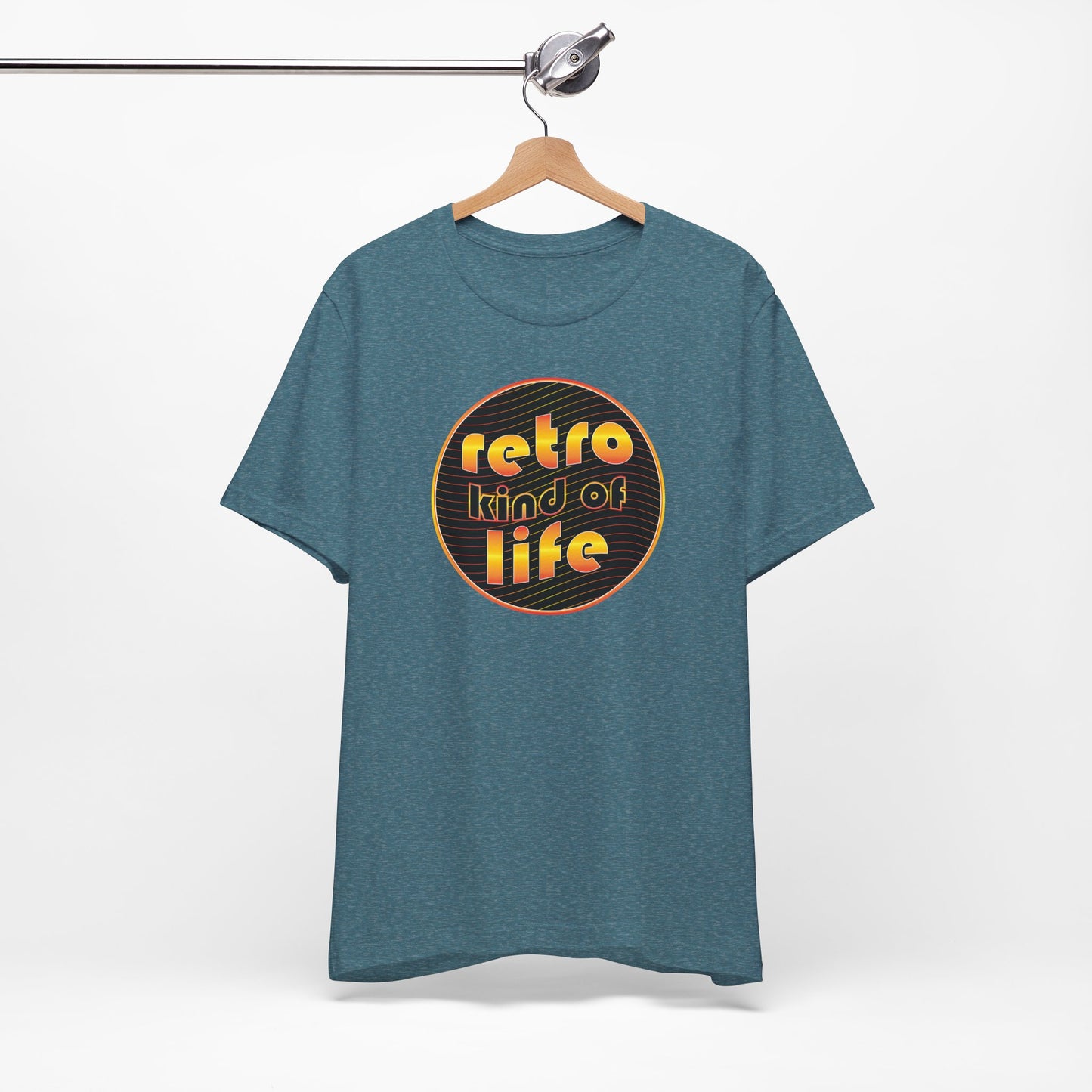 'Retro Kind Of Life' (Soft, Quality Bella & Canvas <Or Comparable> Unisex Tee)