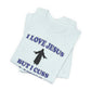 'I Love Jesus But I Cuss A Little' (Soft, Quality Bella & Canvas <Or Comparable> Unisex Tee)