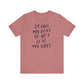 'Doing My Best To Not Lose My Shit' (VS 2)  (Soft, Quality Bella & Canvas <Or Comparable> Unisex Tee)