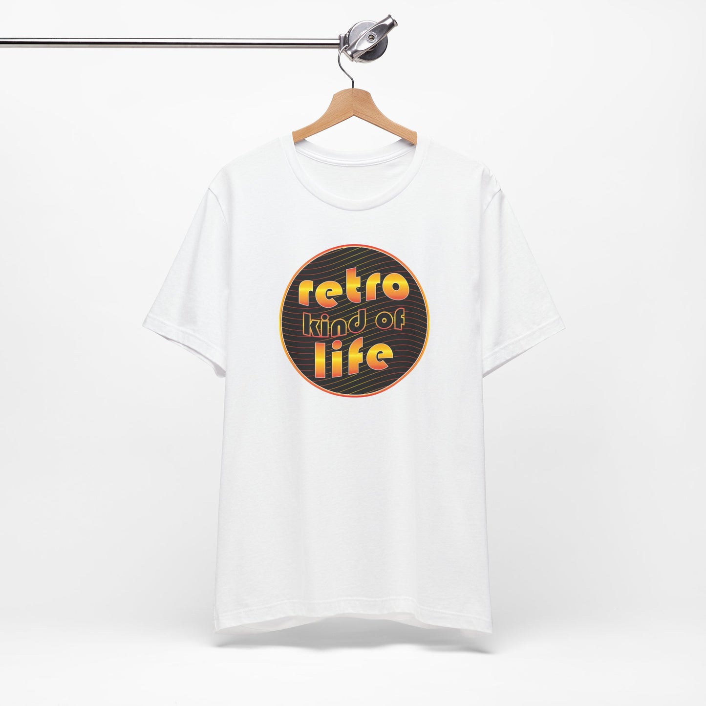 'Retro Kind Of Life' (Soft, Quality Bella & Canvas <Or Comparable> Unisex Tee)
