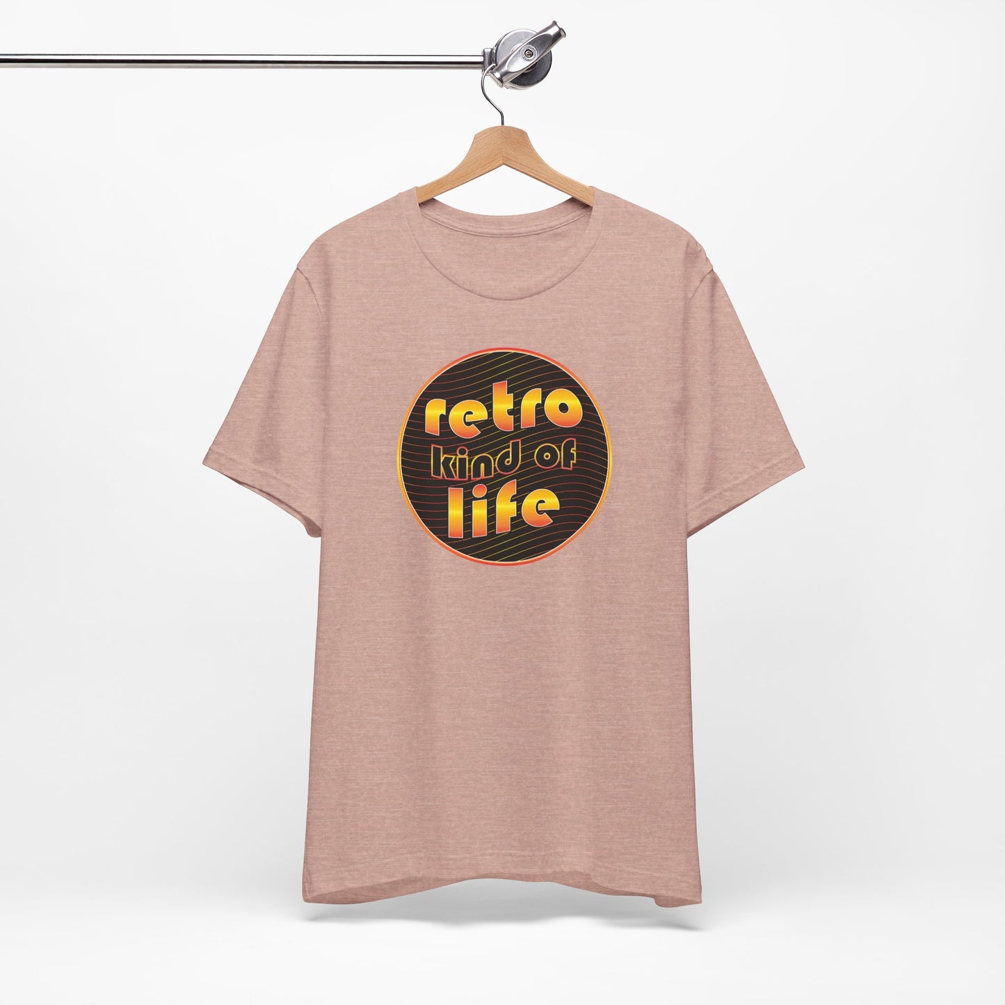 'Retro Kind Of Life' (Soft, Quality Bella & Canvas <Or Comparable> Unisex Tee)