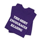 'This Shirt Encourages Reading' (Soft, Quality Bella & Canvas <Or Comparable> Unisex Tee)
