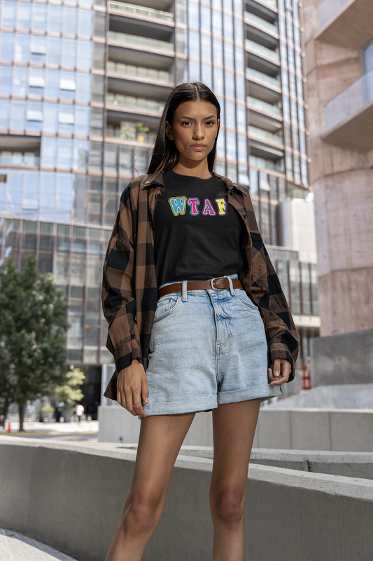 'WTAF' (VS 1) (Soft, Quality Bella & Canvas <Or Comparable> Unisex Tee)