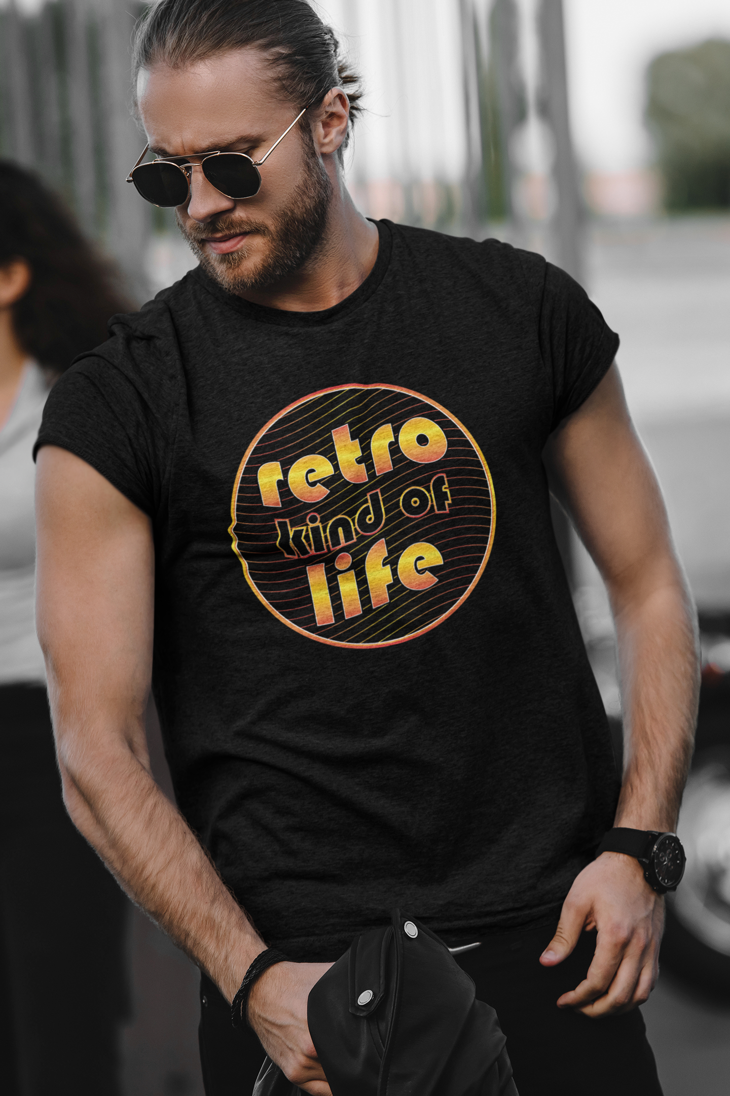 'Retro Kind Of Life' (Soft, Quality Bella & Canvas <Or Comparable> Unisex Tee)