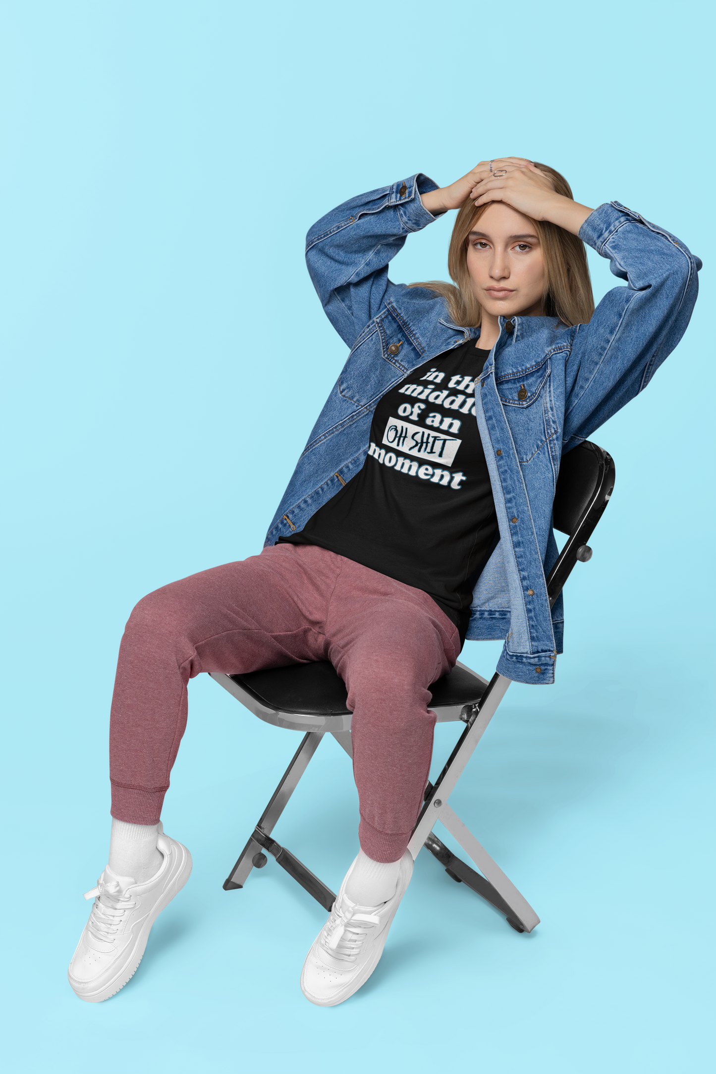 'Oh Shit Moment' (Soft, Quality Bella & Canvas <Or Comparable> Unisex Tee)