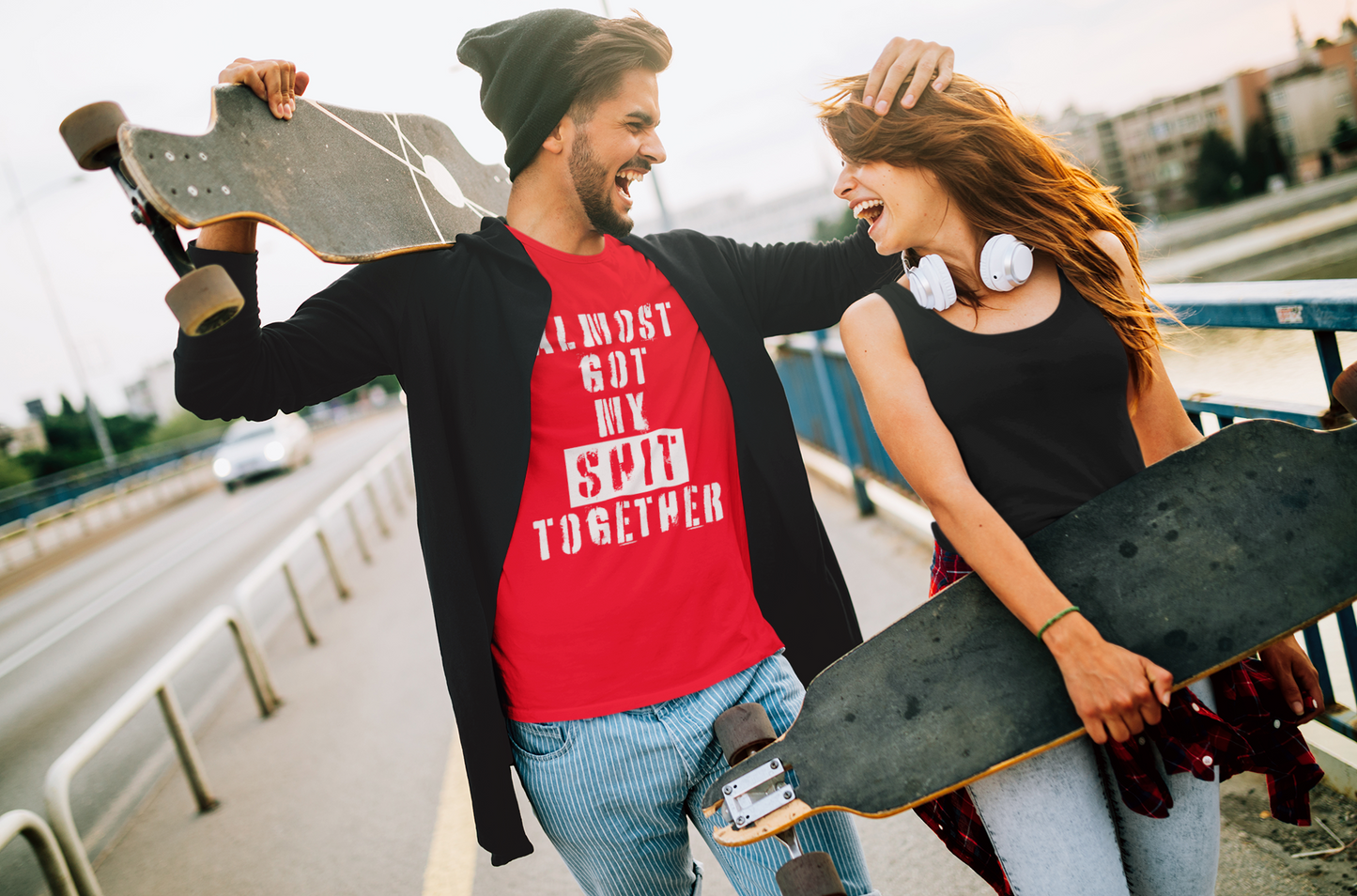 'Almost Got My Shit Together' (VS 1) (Soft, Quality Bella & Canvas <Or Comparable> Unisex Tee)