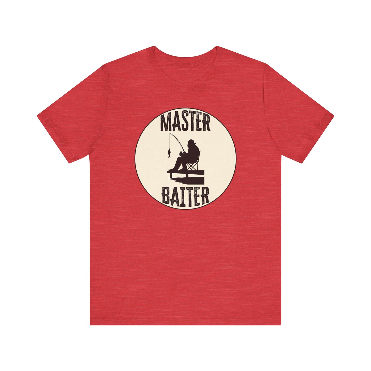 Bigfoot Fishing 'Master Baiter' (Soft, Quality Bella & Canvas <Or Comparable> Unisex Tee)
