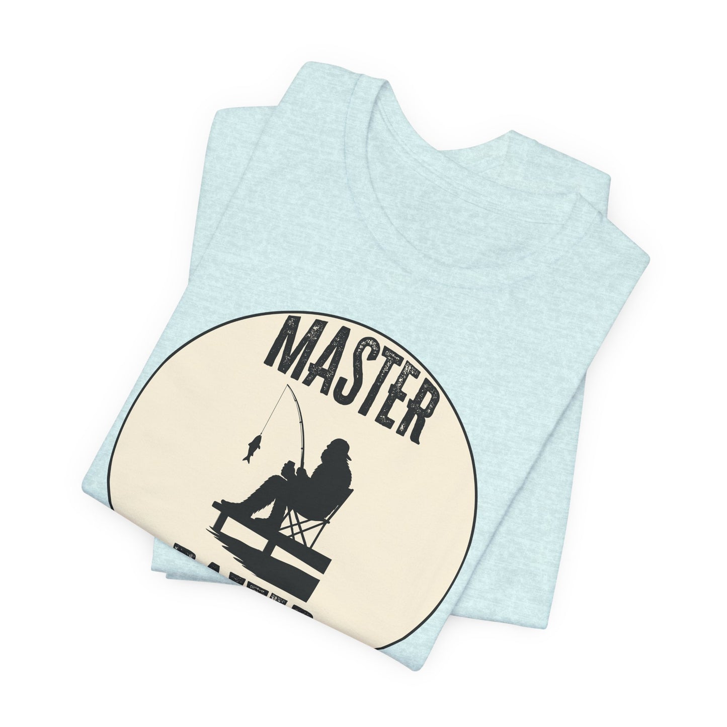 Bigfoot Fishing 'Master Baiter' (Soft, Quality Bella & Canvas <Or Comparable> Unisex Tee)