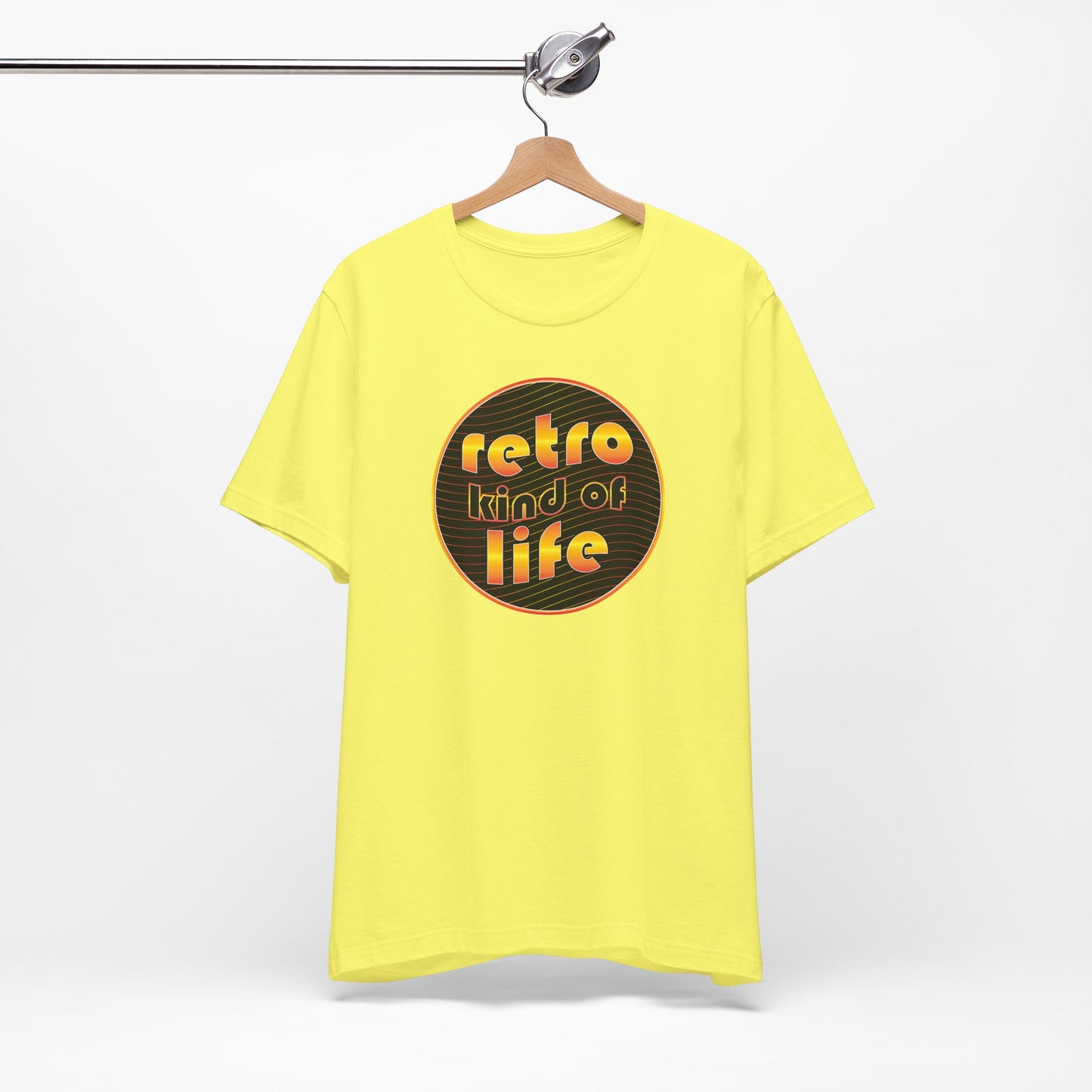 'Retro Kind Of Life' (Soft, Quality Bella & Canvas <Or Comparable> Unisex Tee)