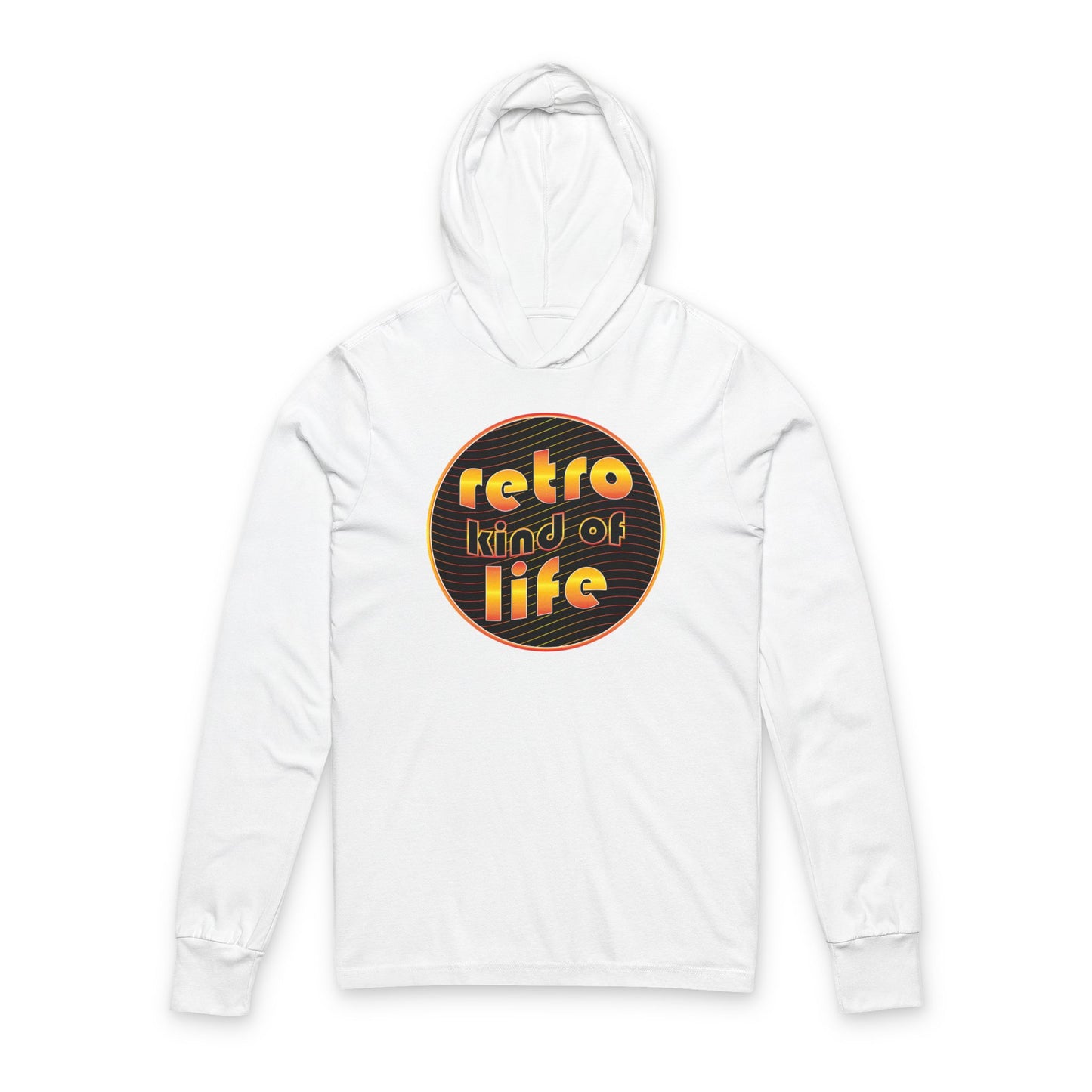 'Retro Kind Of Life' (Soft, Quality Bella & Canvas <Or Comparable> Unisex Long-Sleeve Tee)