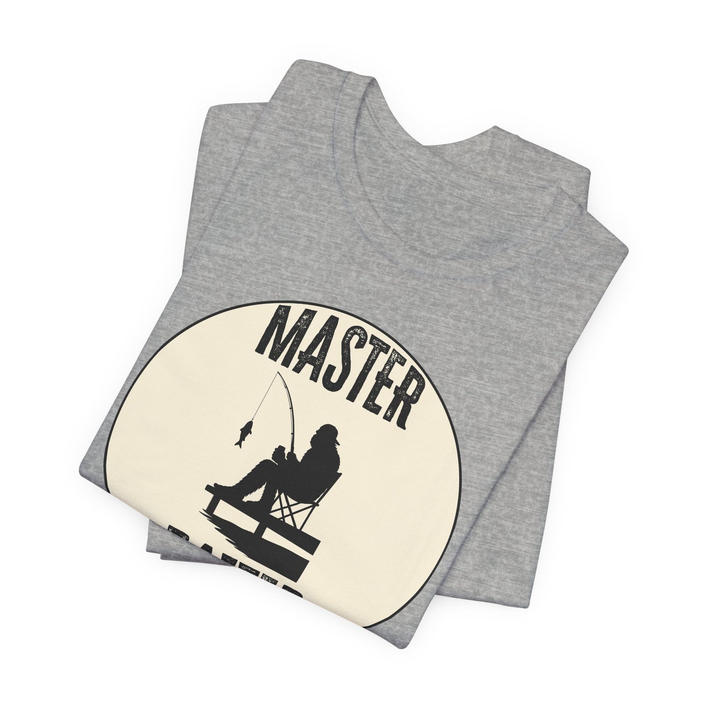 Bigfoot Fishing 'Master Baiter' (Soft, Quality Bella & Canvas <Or Comparable> Unisex Tee)