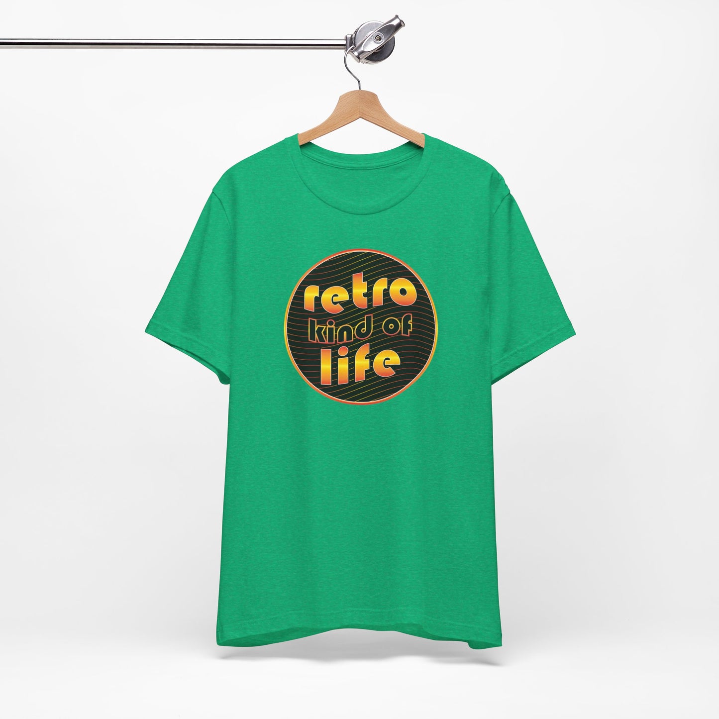 'Retro Kind Of Life' (Soft, Quality Bella & Canvas <Or Comparable> Unisex Tee)