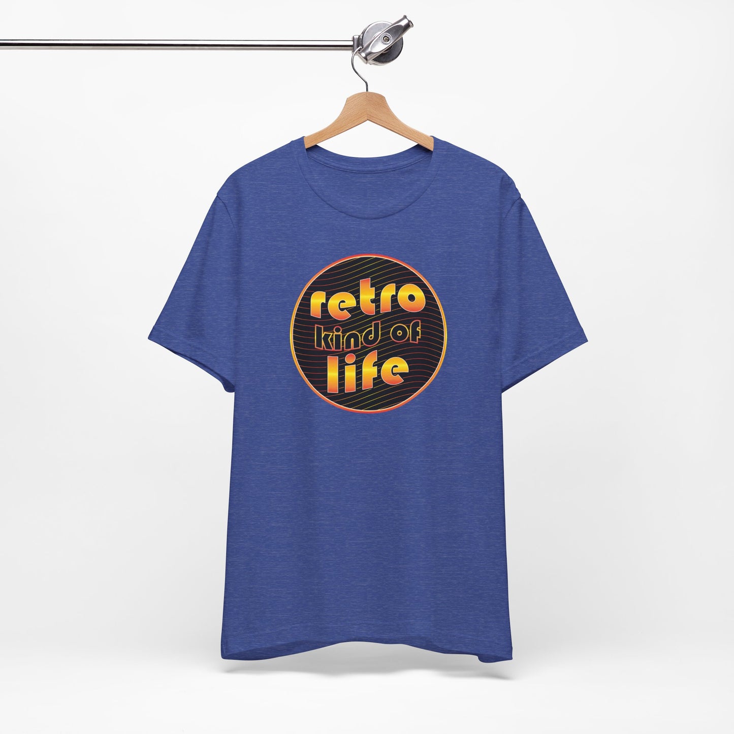 'Retro Kind Of Life' (Soft, Quality Bella & Canvas <Or Comparable> Unisex Tee)